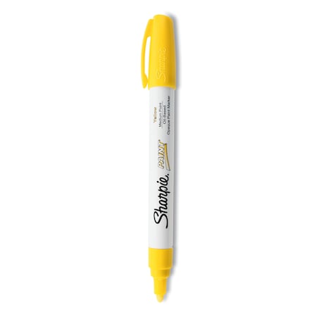 Sharpie Marker, SharpiePoint, Med, Yellow 34905